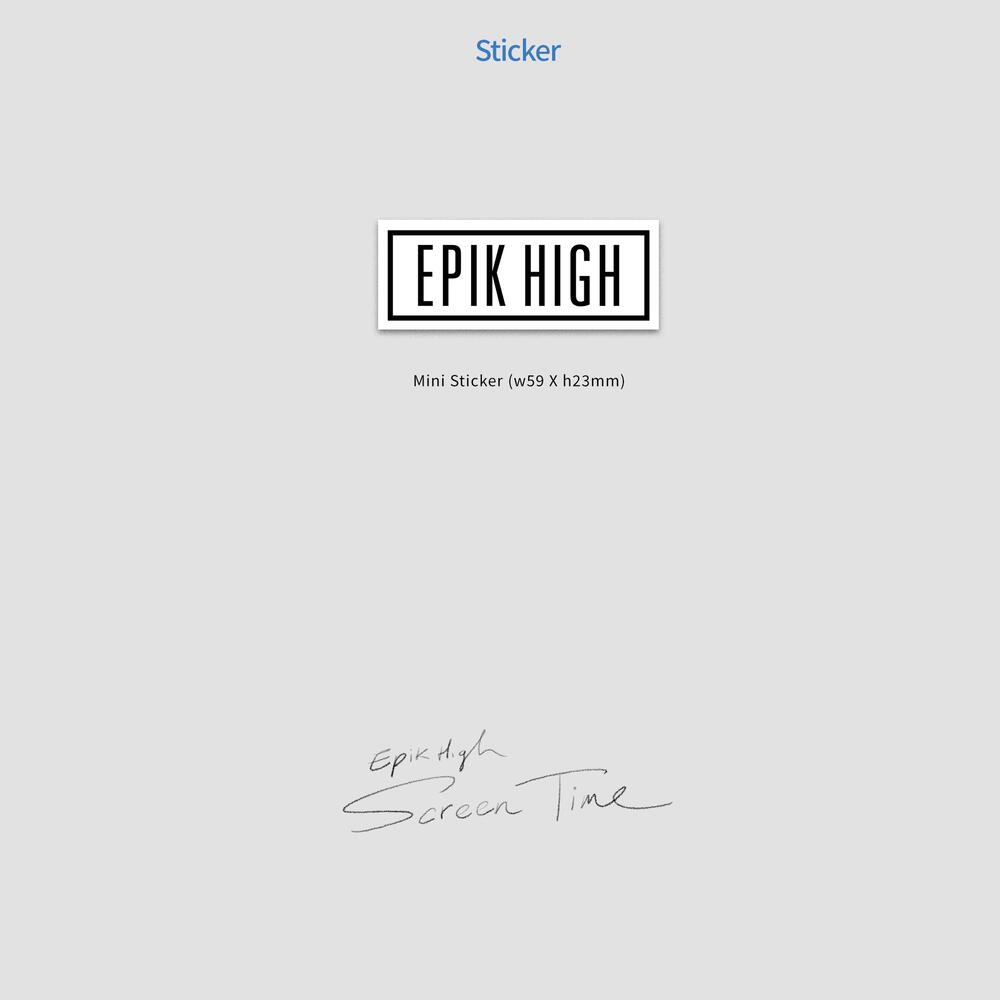 EPIK HIGH - Screen Time Album