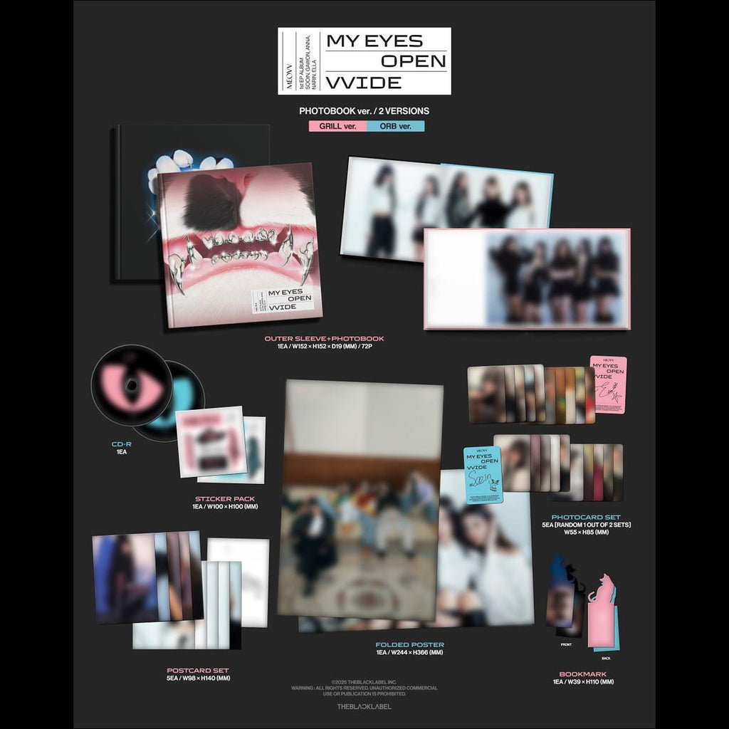 MEOVV [MY EYES OPEN VVIDE] PHOTOBOOK ver. / 1st EP ALBUM