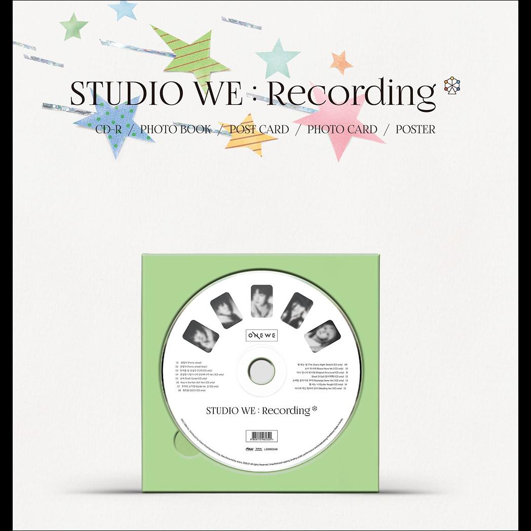 ONEWE - STUDIO WE : Recording #4 + Free Gift