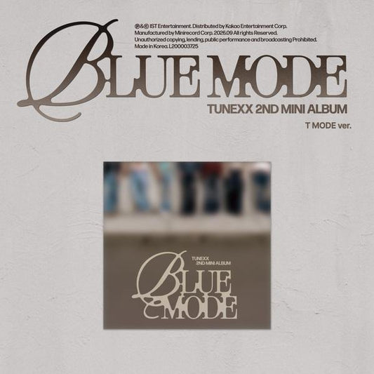 TUNEXX [BLUE MODE] 2nd Mini Album (T MODE ver.) + Free Gift
