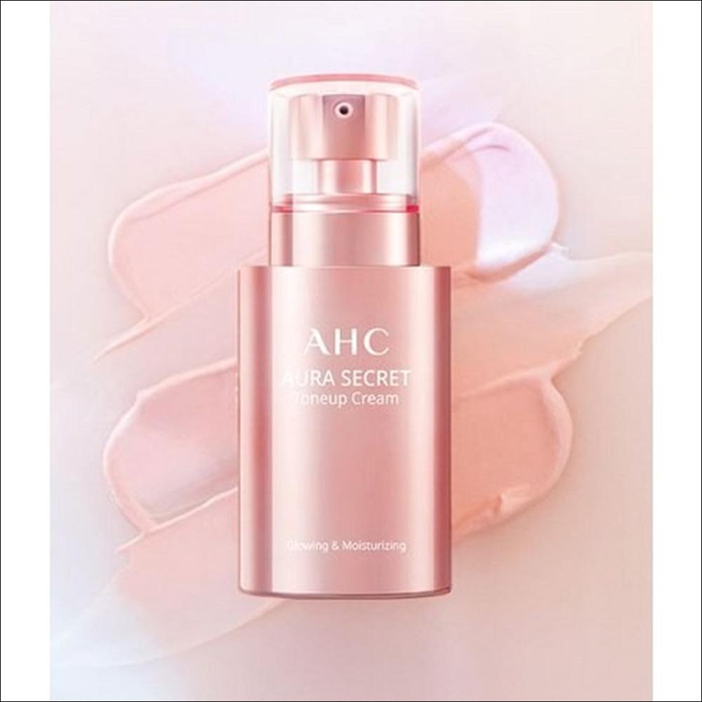 [AHC] Aura Secret Tone Up Cream SPF30 PA++ - Pink Reed Glow & Instant Radiance, 50ml | Olive's K-beauty