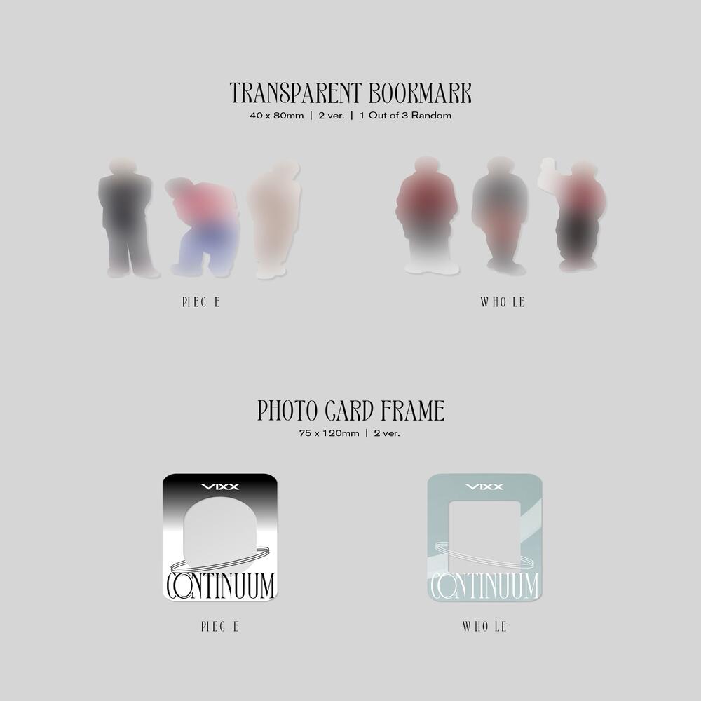 VIXX [CONTINUUM] (PIECE ver. / WHOLE ver.)