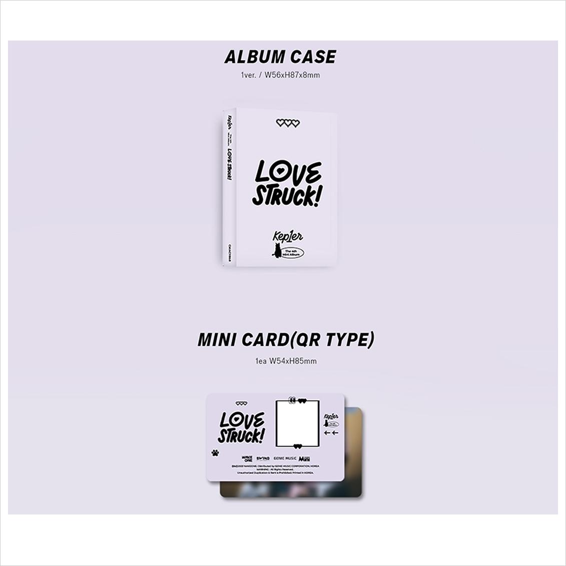 Kep1er - LOVESTRUCK! Platform Ver. / Free Gift