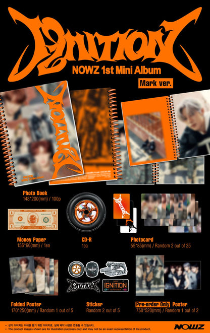 NOWZ - IGNITION 1st Mini Album