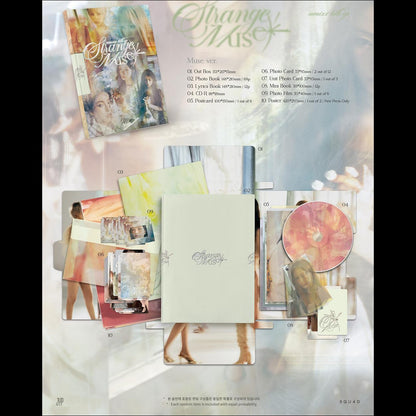 [Pre-order/SET] NMIXX 6th Mini Album Strange Muse KPOP Sealed Album + Free Gift