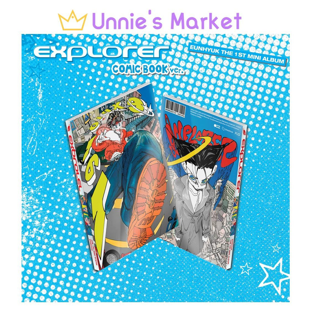 EUNHYUK (SUPER JUNIOR) - EXPLORER 1st Mini Album (Comic Book Ver.) + Free Gift