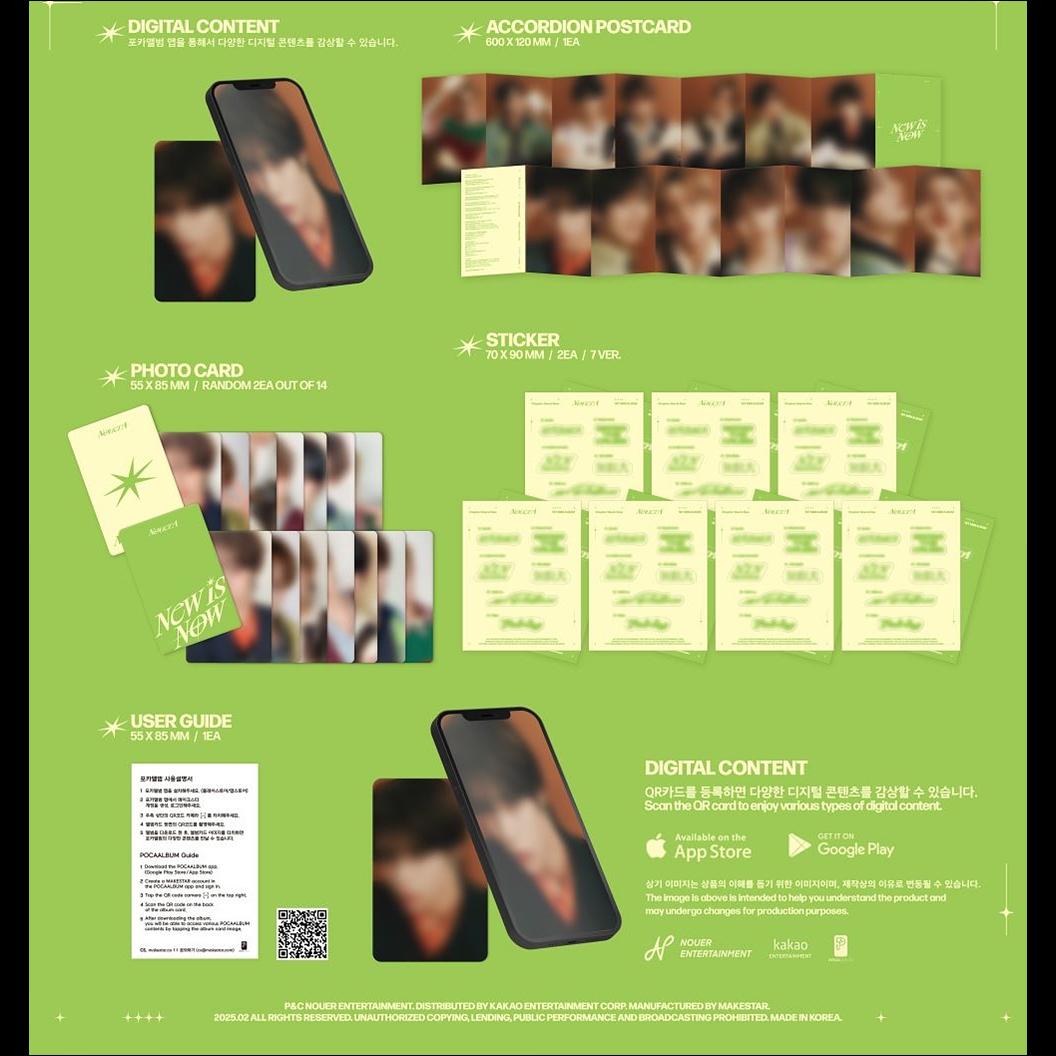 NouerA [Chapter: New is Now] POCA ver. 1st Mini Album