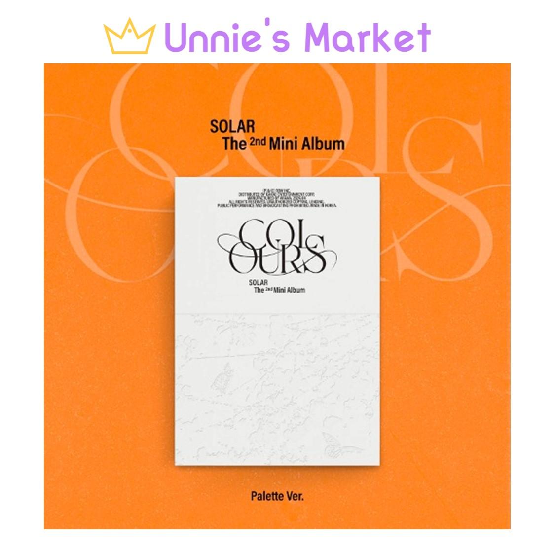SOLAR(MAMAMOO) - COLOURS Palette Ver.