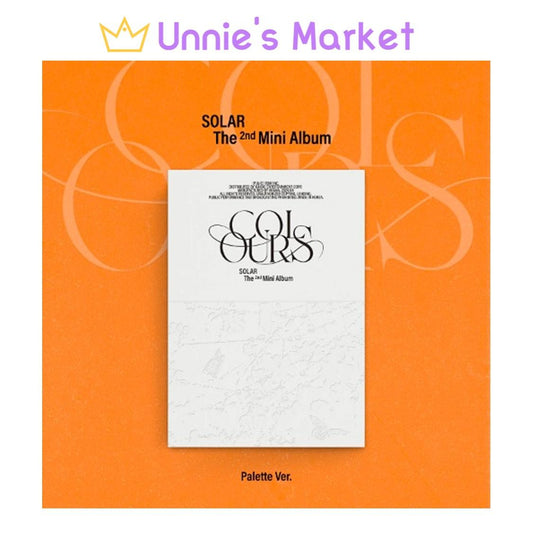 SOLAR(MAMAMOO) - COLOURS Palette Ver.