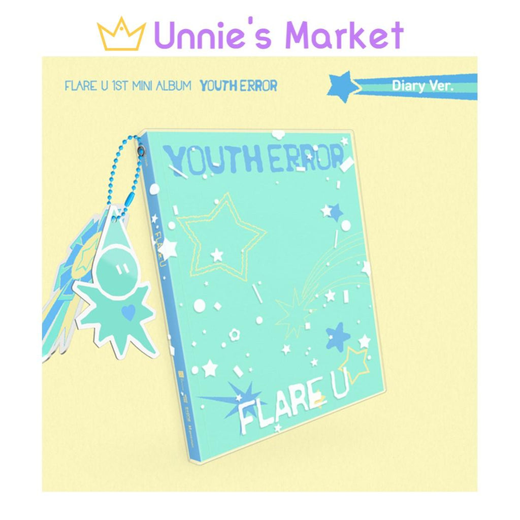 FLARE U [YOUTH ERROR] 1st Mini Album (Diary Ver.) + Free Gift