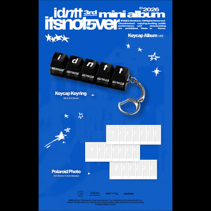 idntt [itsnotover] (Keycap Album) + Free Gift