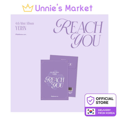 YERIN [REACH YOU] Platform ver. + Free Gift