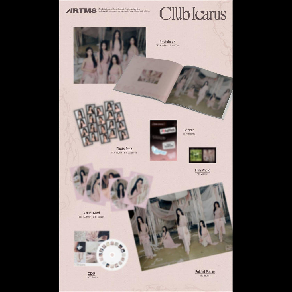 ARTMS [Club Icarus] 1st Mini Album (A ver. / B ver.)