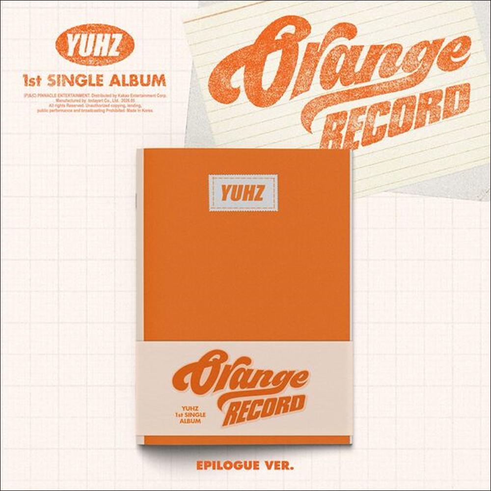 YUHZ 1st Single Album [Orange Record] Epilogue ver. (Kiwee Album) + Free Gift