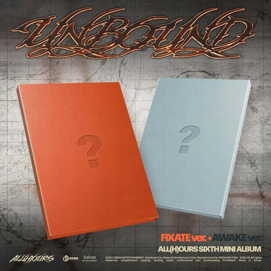 [Pre-order] ALL(H)OURS - 6th Mini Album UNBOUND (AWAKE ver. / FIXATE ver.) + Free Gift