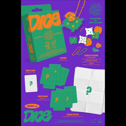 ZOONIZINI (ASTRO) - DICE (ODDS ver. / EVENS ver.) META 1st Mini Album