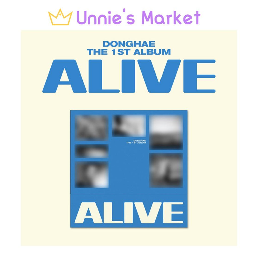 DONGHAE (SUPER JUNIOR) - ALIVE PHOTOBOOK VER. / 1st Album + Free Gift