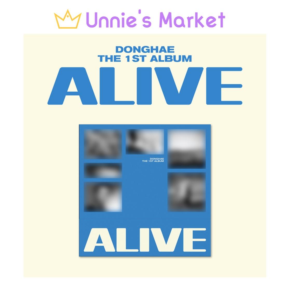 DONGHAE (SUPER JUNIOR) - ALIVE PHOTOBOOK VER. / 1st Album + Free Gift