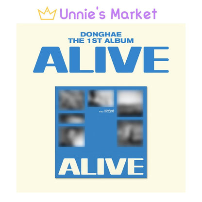 DONGHAE (SUPER JUNIOR) - ALIVE PHOTOBOOK VER. / 1st Album + Free Gift