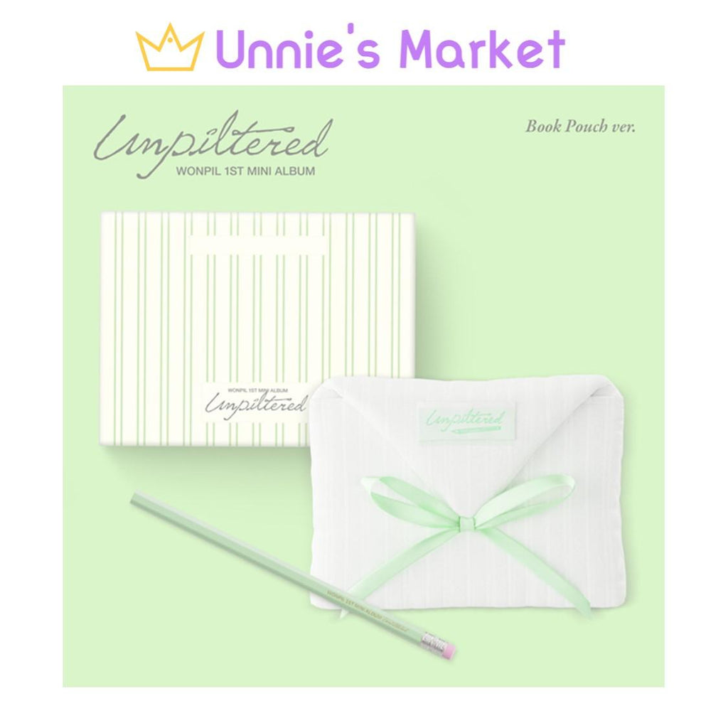WONPIL(DAY6) - Unpiltered Album Book Pouch ver. + Free Gift