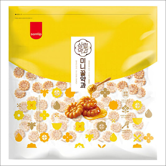 Samlip Mini Yakgwa (Traditional Honey Cookies) 1kg x 1 Pack