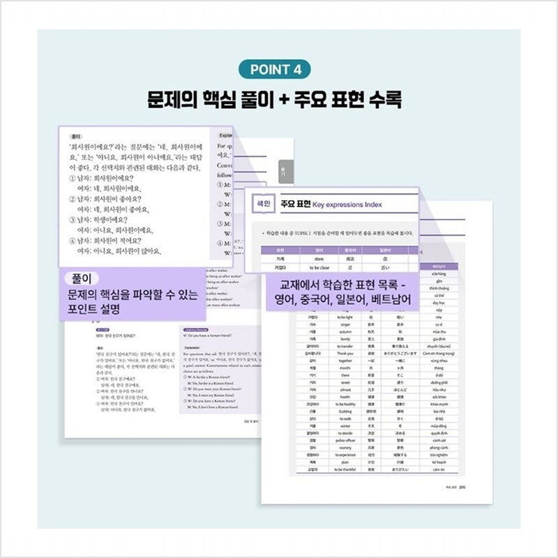 Special lecture for passing Korean language proficiency test TOPIK I (TOPIK 1): All in One Book