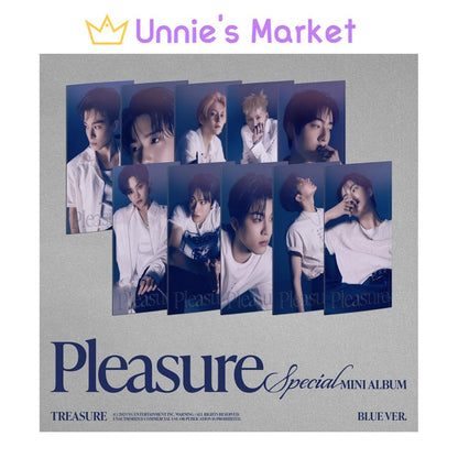 TREASURE [PLEASURE] BLUE VER. / Special Mini Album