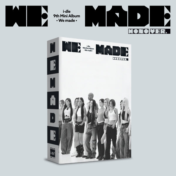 i-dle [We made] 9th Mini Album (Mono ver.)