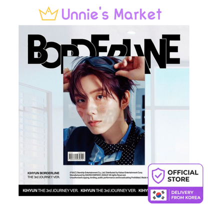 KIHYUN (MONSTA X) [BORDERLINE] THE 3rd JOURNEY Ver. + Free Gift
