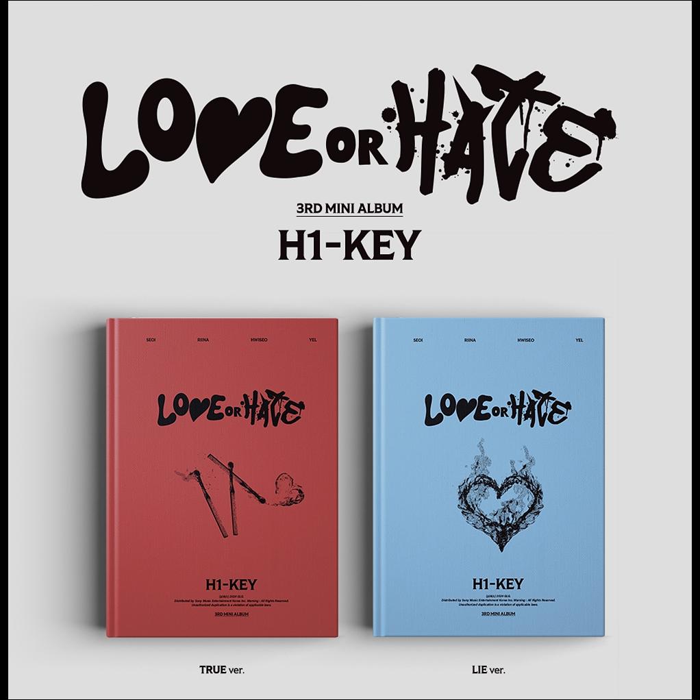 H1-KEY LOVE or HATE 3rd Mini Album
