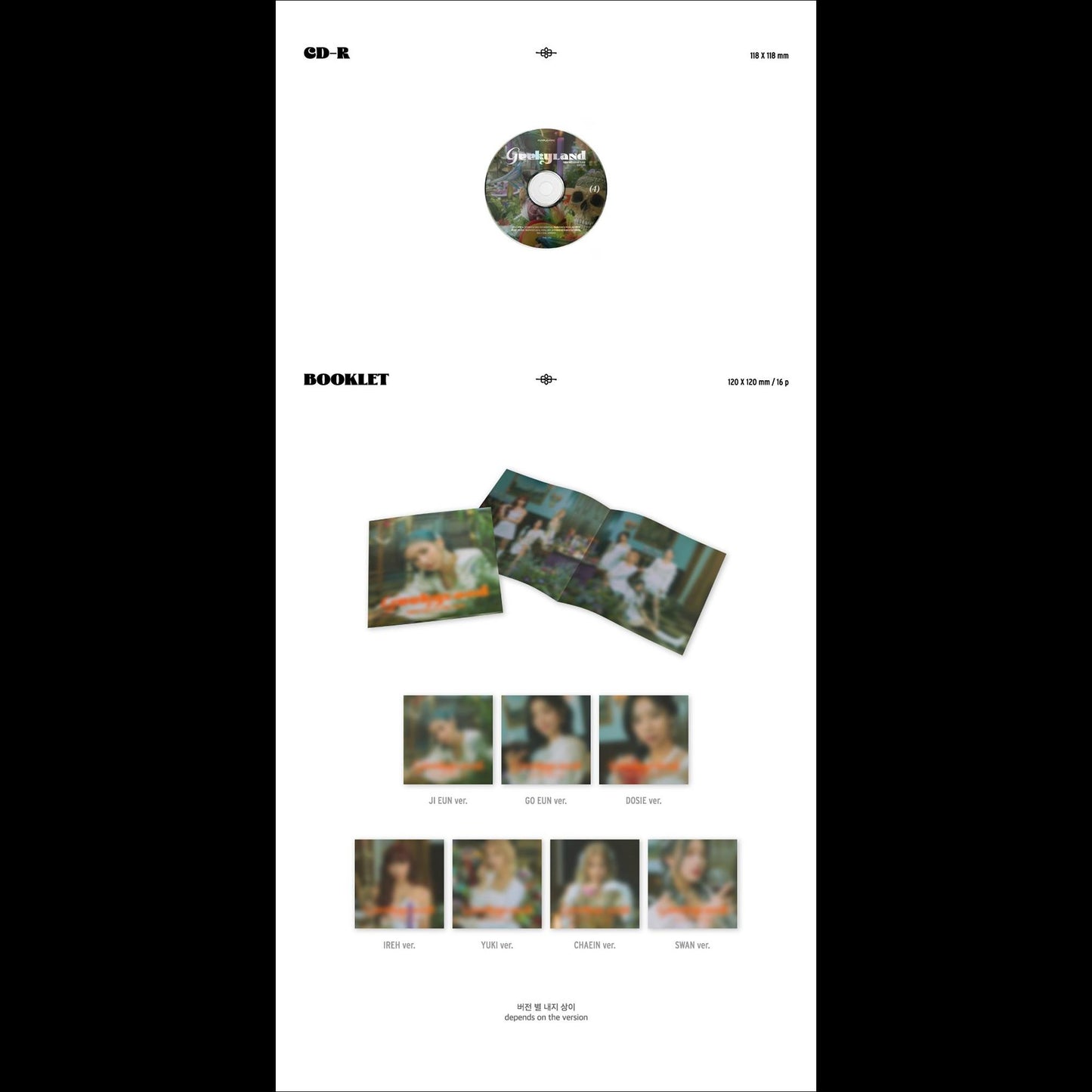 PURPLE KISS [Geekyland] Digipack Ver. 4th Mini Album