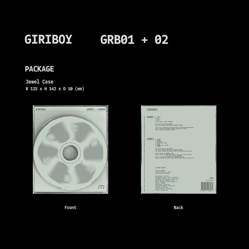 GIRIBOY - EP [GRB01 + GRB02] Album