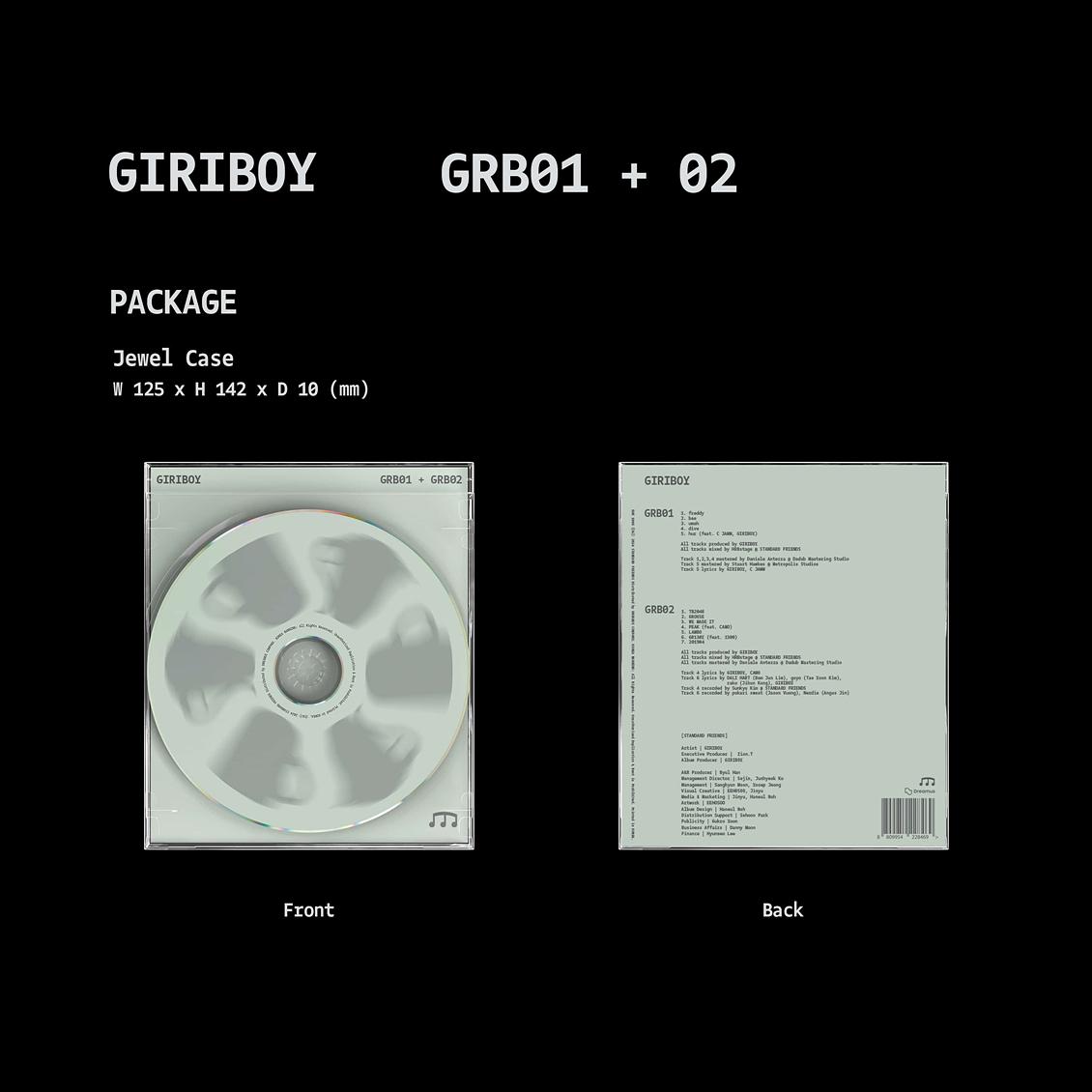 GIRIBOY - EP [GRB01 + GRB02] Album