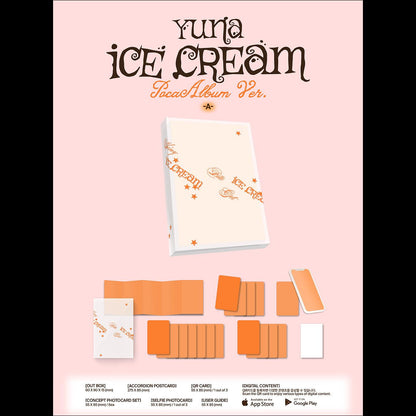 YUNA (ITZY) [Ice Cream] POCAALBUM A / B Ver. + Free Gift