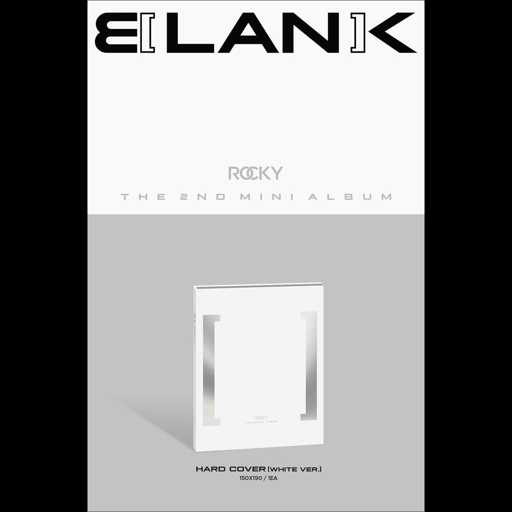 ROCKY - BLANK 2nd Mini Album (White ver. / Burgundy ver.)