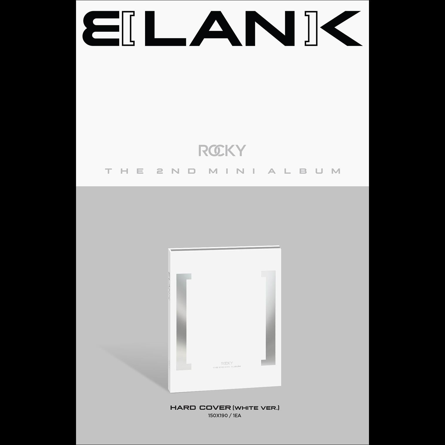 ROCKY - BLANK 2nd Mini Album (White ver. / Burgundy ver.)
