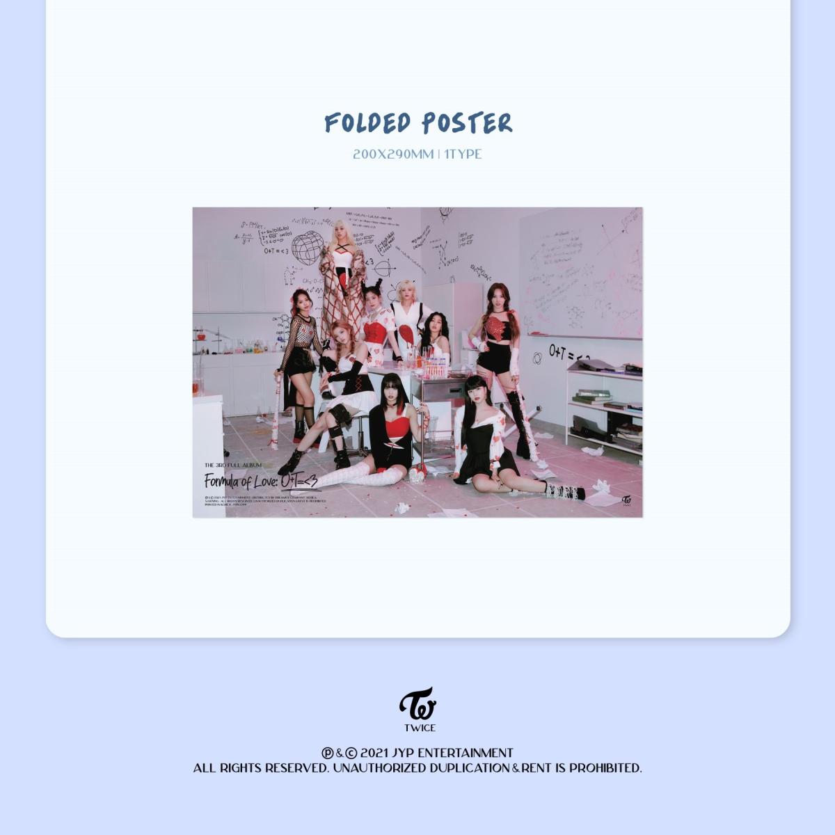 TWICE [ Formula of Love: O+T= 3 ] THE 3RD ALBUM (Result file ver.)