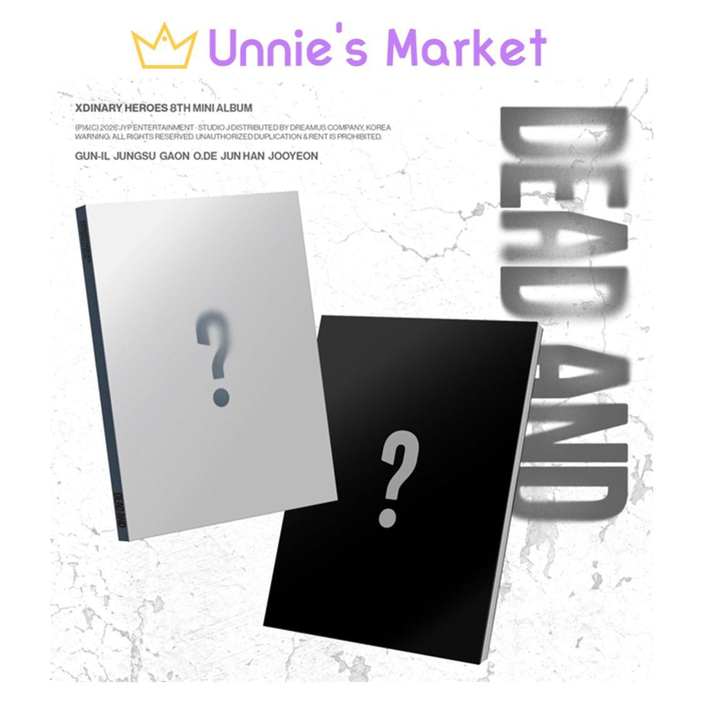Xdinary Heroes DEAD AND (Photobook ver.) / 8th Mini Album + Free Gift