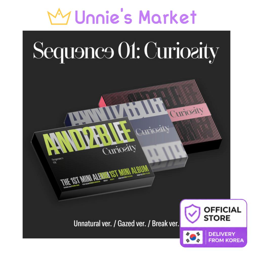AND2BLE [Sequence 01 Curiosity] 1st Mini Album (Unnatural ver. / Gazed ver. / Break ver.) + Free Gift