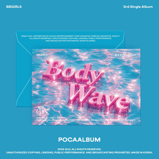 BBGIRLS [BODY WAVE] POCA Album ver. + Free Gift