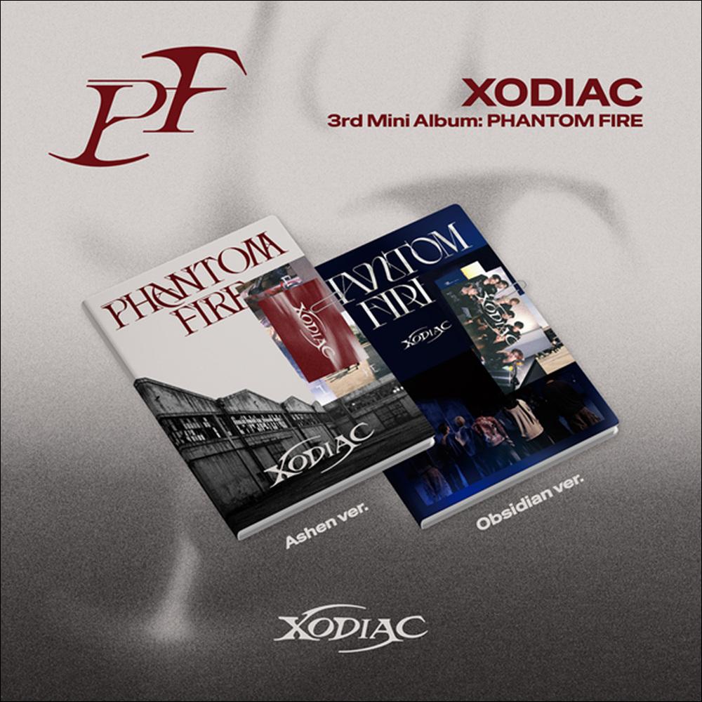 [Pre-order] XODIAC 3nd Mini Album PHANTOM FIRE(Ashen Ver. / Obsidian Ver.) + Free Gift