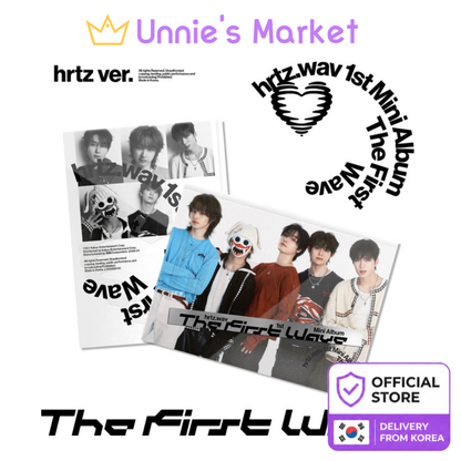 hrtz.wav [The First Wave] 1st Mini Album (hrtz ver.) + Free Gift