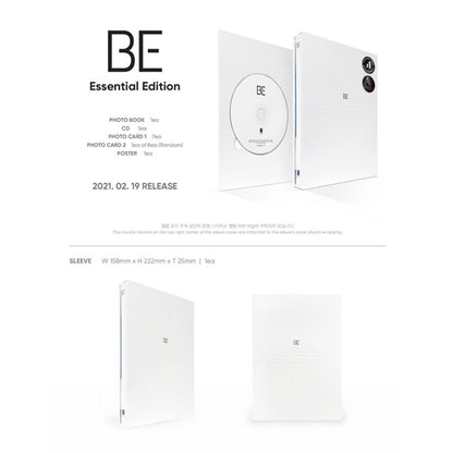 BTS BE Essential Edition Album