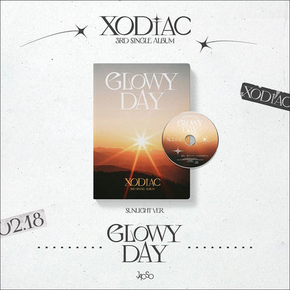 XODIAC - GLOWY DAY 3rd Single Album