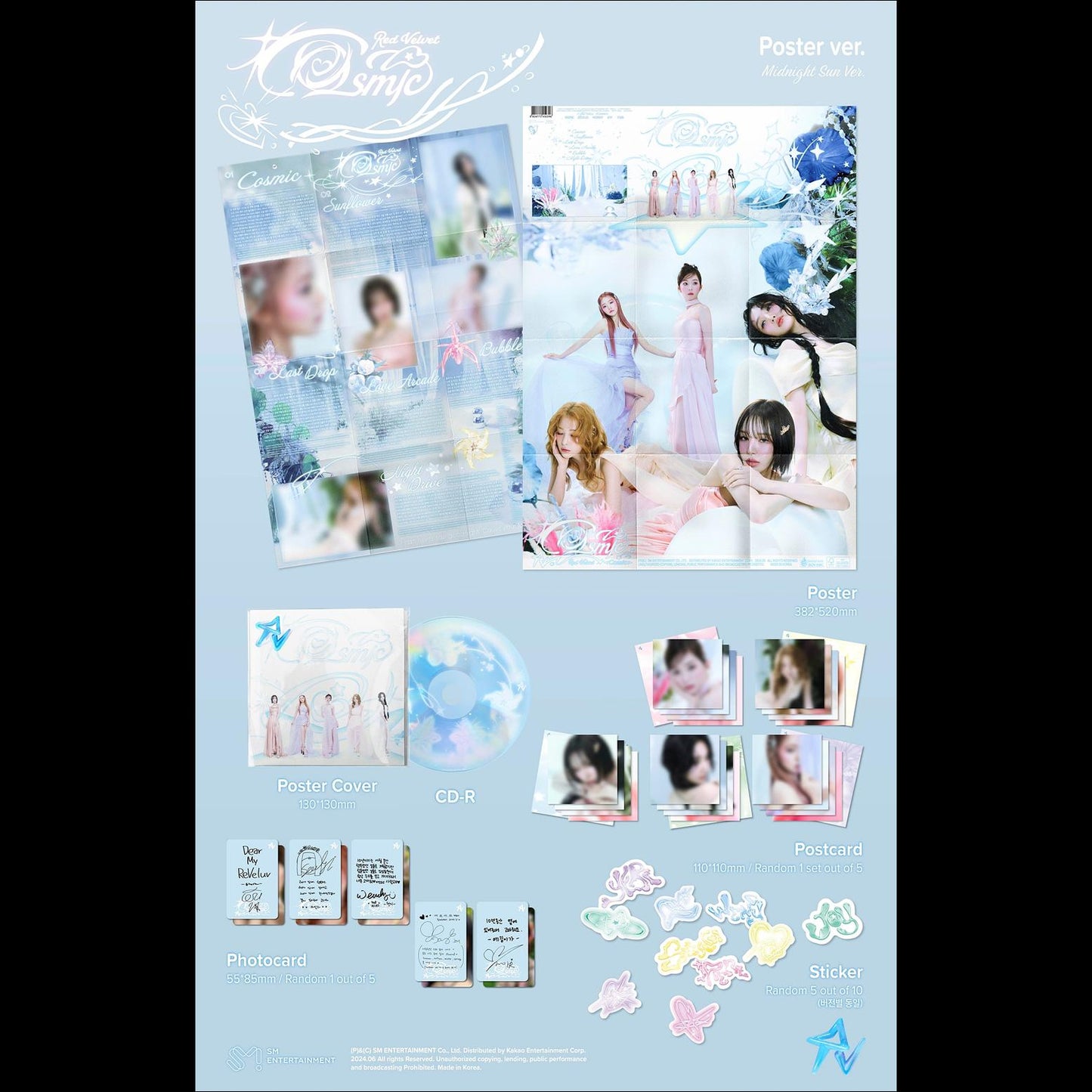 [Poster ver.] Red Velvet - Cosmic Album