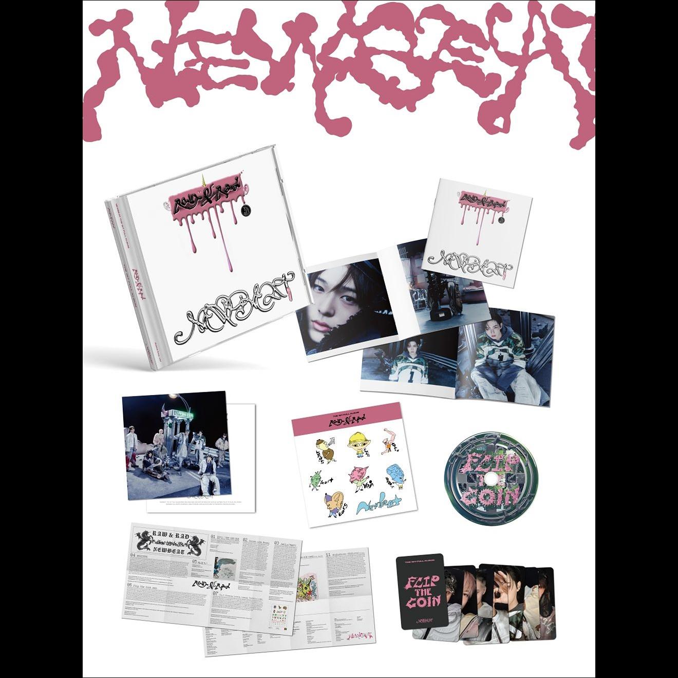 NEWBEAT [RAW AND RAD] Jewel ver. 1st Full Album