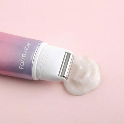 [Farmstay] PDRN & Collagen Facial & Neck Roller Serum (100ml) | Anti-Aging Lifting Massager Serum, K-Beauty