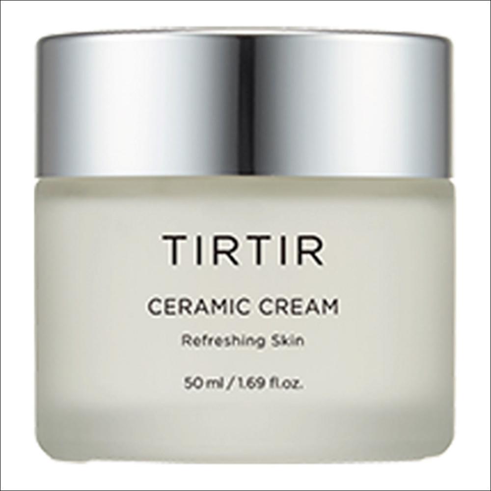 [TIRTIR] Ceramic Cream 50ml - Intensive Deep Hydration for Glass Skin, Radiant Glow & Barrier Care, K-Beauty Bestseller