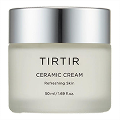 [TIRTIR] Ceramic Cream 50ml - Intensive Deep Hydration for Glass Skin, Radiant Glow & Barrier Care, K-Beauty Bestseller