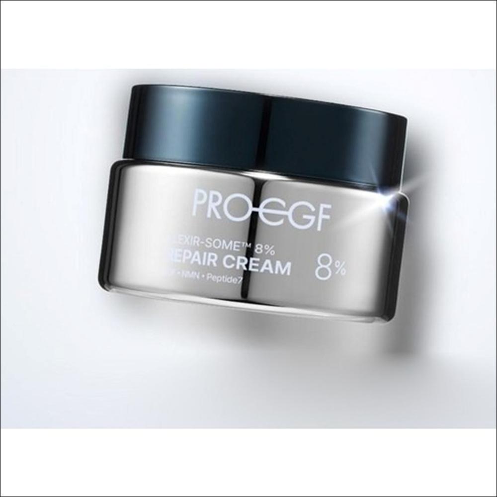 Derma Factory PRO EGF FLEXIR-SOME 8% Repair Cream 50ml / EGF, NMN, 7 PEPTIDE